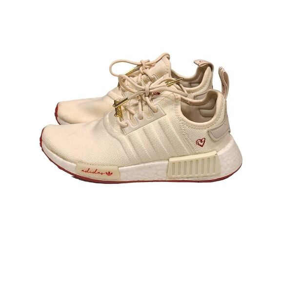 Adidas NMD Runner 1 Valentine's Day (2022) Women's Red & Cream White | Size 7.5 - Picture 3 of 13